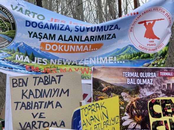 Alevi Kurumlarından Varto’da JES Protestosuna Destek