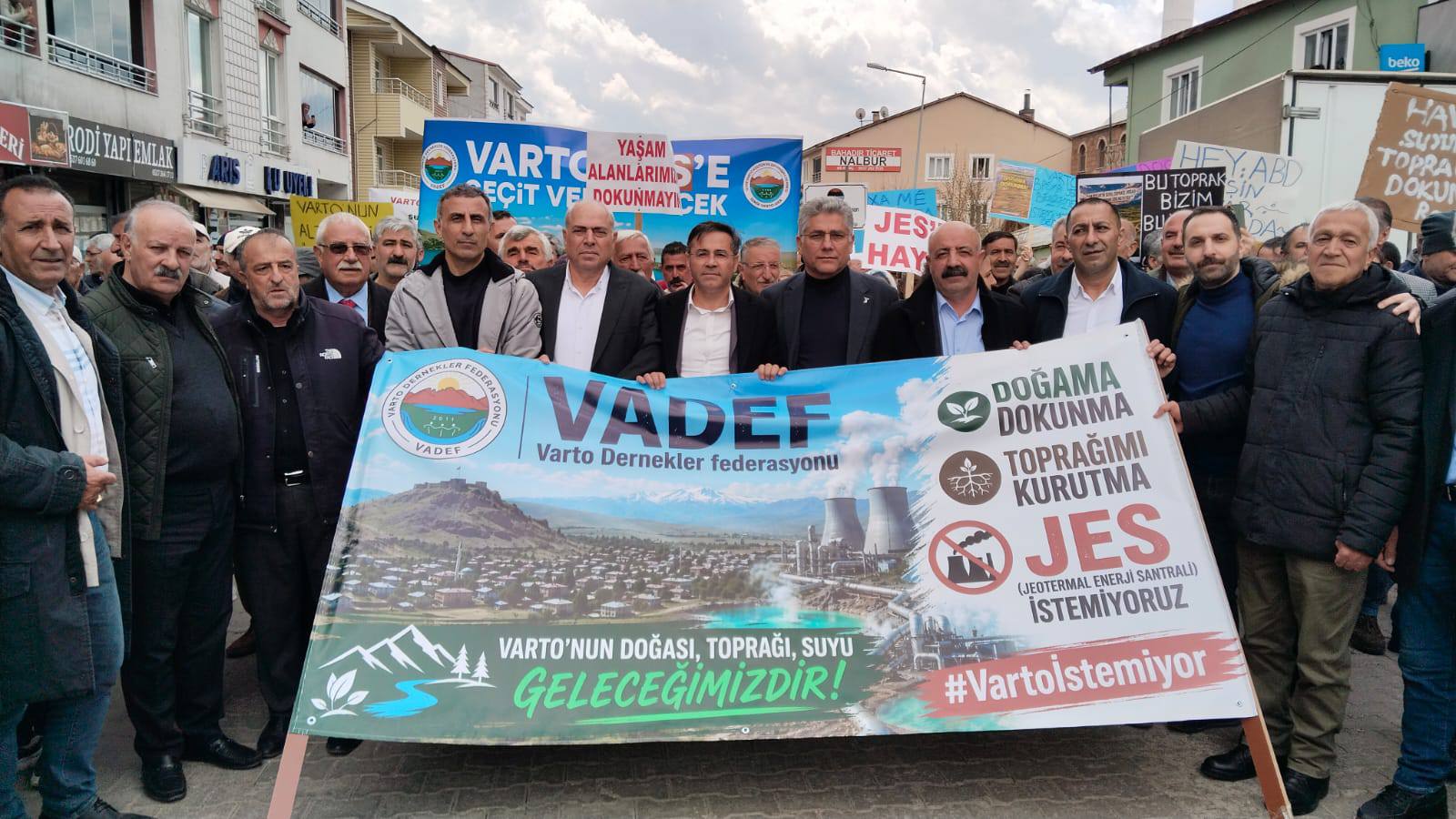 PSAKD Genel Başkanı Cuma Erçe Varto’da Konuştu: “Boyun Eğmeyeceğiz, Doğamıza Sahip Çıkacağız”