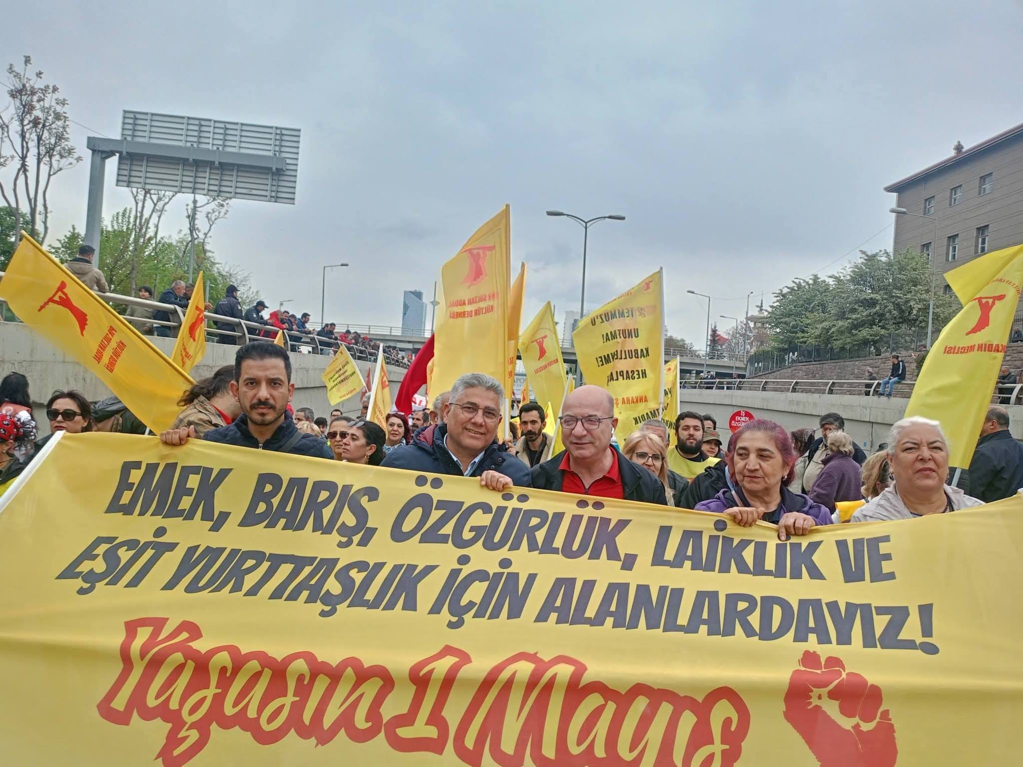 Alevi Kurumları 1 Mayıs’ta Alanlardaydı: Eşit Yurttaşlık ve İnanç Özgürlüğü Vurgusu