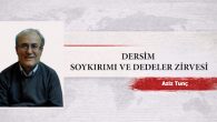 DERSİM SOYKIRIMI VE DEDELER ZİRVESİ