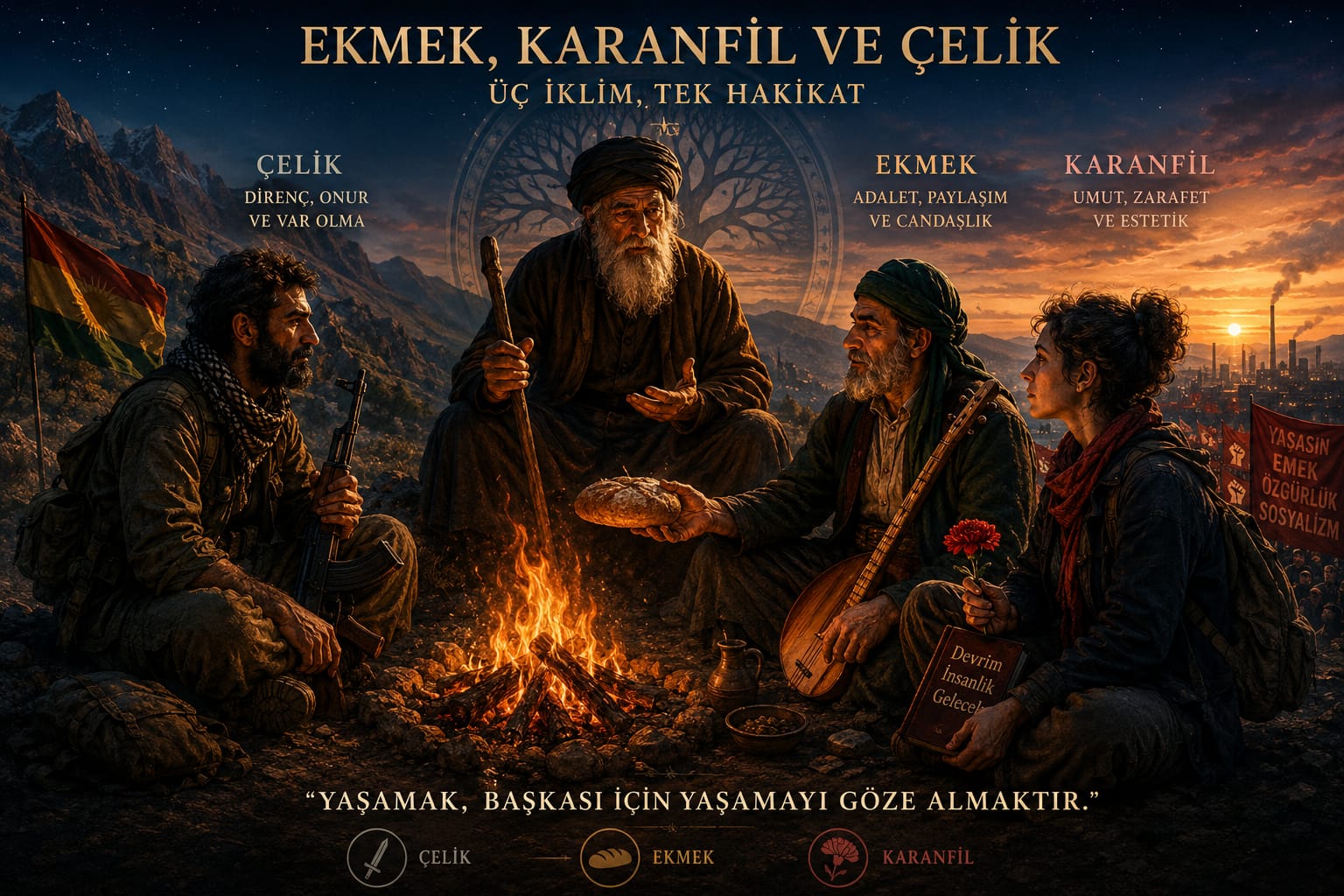 Ekmek, Karanfil ve Çelik!