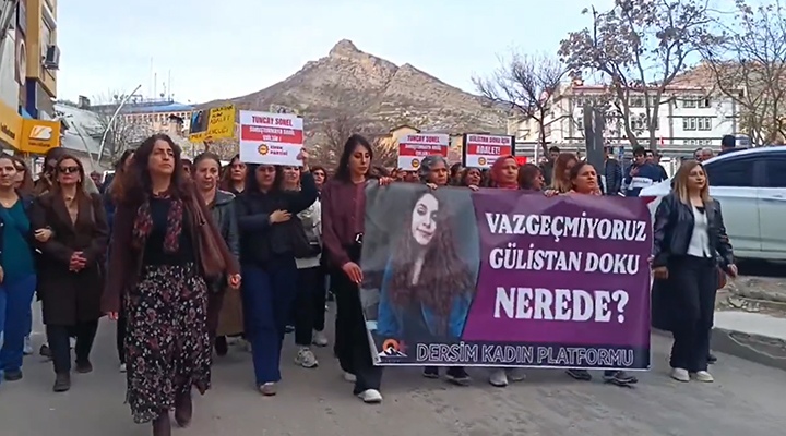 Dersim’de Kadınlardan Gülistan Doku İçin Yürüyüş: “Gerçek Adalet İstiyoruz”