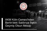 AKM-Cemevi Köln’den Berlin’deki Saldırıya Tepki: “Yaşam Kutsaldır, Nefrete ve Şiddete Teslim Olmayacağız”
