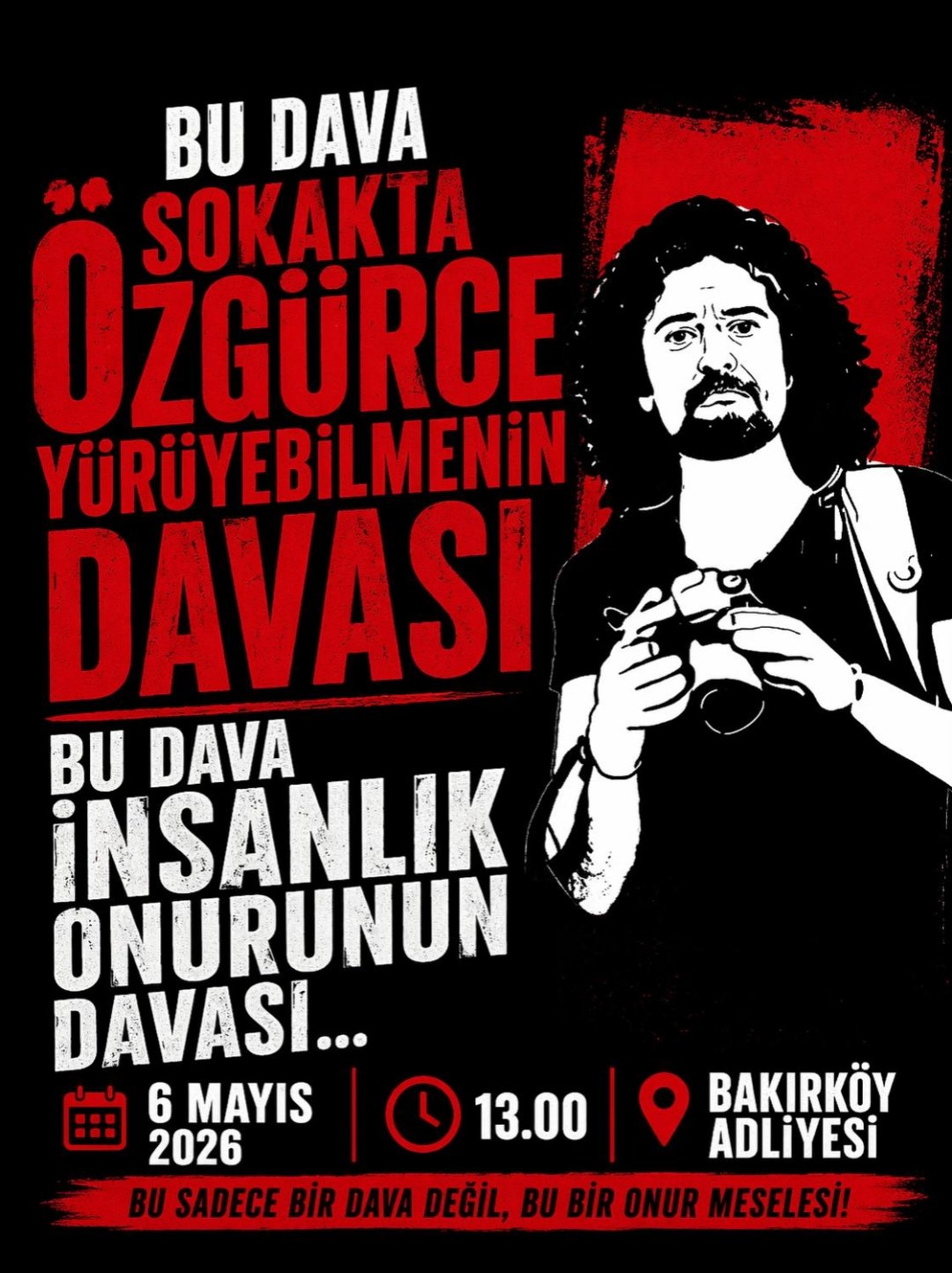Hakan Tosun Davası İçin Çağrı: “Bu Sadece Bir Dava Değil, Onur Meselesi”