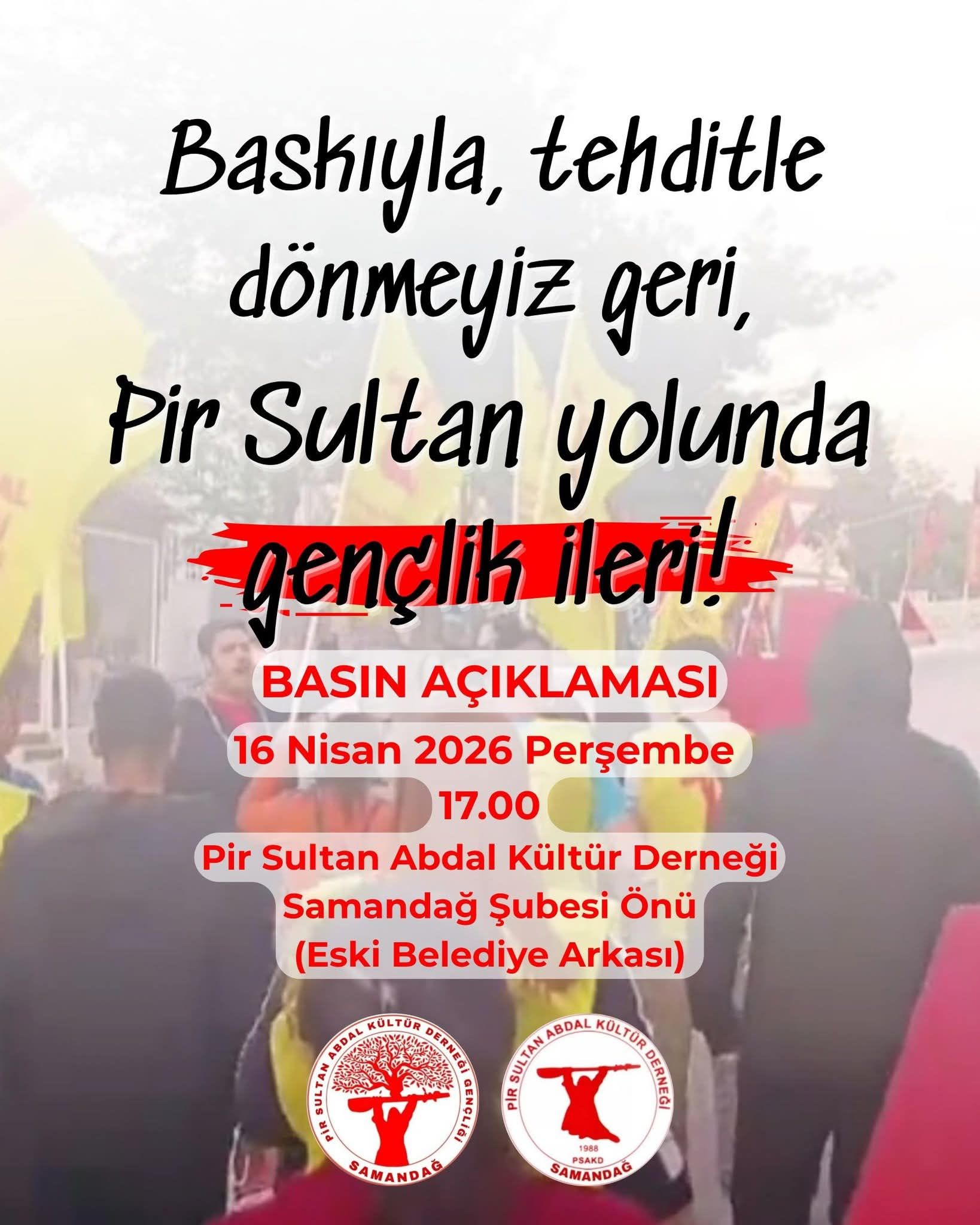Samandağ’da Basın Açıklaması Çağrısı: “Baskılar Bizi Yıldıramaz”