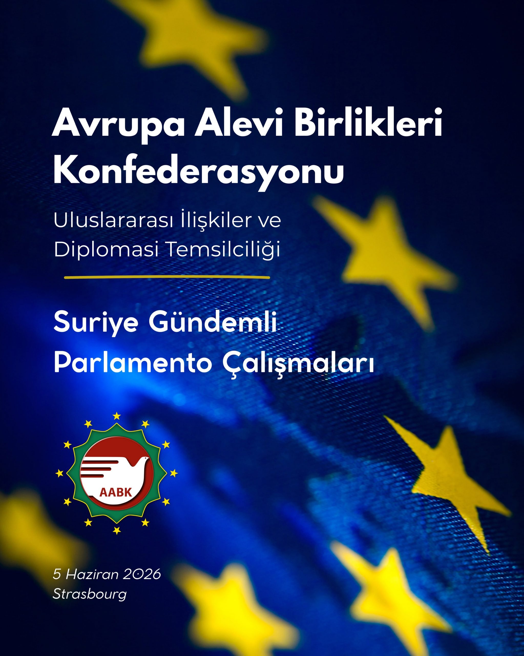 AABK’den Strasbourg’da Suriye Gündemli Diplomatik 
