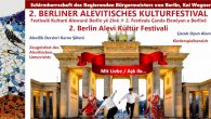 Berlin’de 2. Alevi Kültür Festivali 5 Eylül’de Düzenlenecek: “Ortak Yaşamı ve Dayanışmayı Büyütelim”