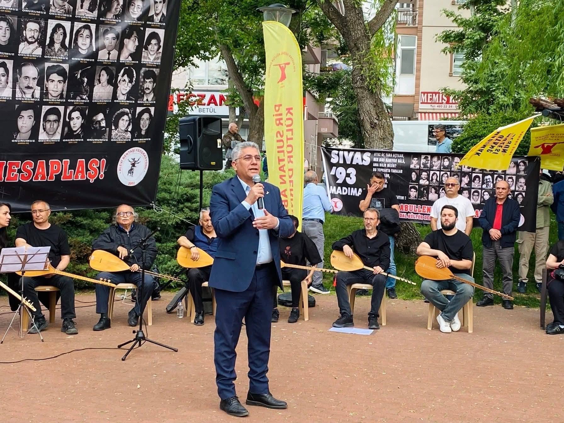 PSAKD Ankara Şubesi’nde “33 Can, 33 Yıl” Anması Düzenlendi